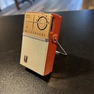 MITSUBISHI 6X-145 Transistor Radio - Beautiful Little Quality JAPAN - WORKS - Picture 1 of 6