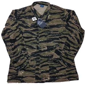 PROPPER Long Sleeve Uniform BDU Coat F545025336 Military Camo Green XL ~ New - Picture 1 of 8