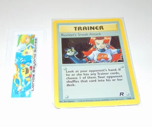 Pokemon Cards Rocket's Sneak Attack Holo 16/82 Trading Card Game TCG 1999/2000 - Picture 1 of 2
