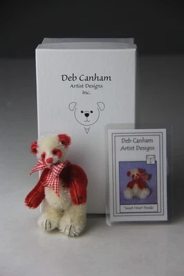 Deb Canham Valentine Collection 2011 "Sweet Heart Panda" LE #8 of 50 - Image 1 of 4