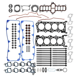 Engine Head Gasket Set w/ Head Bolts for Ford E150 F250 4.6L V8 1997-1999 - Picture 1 of 18