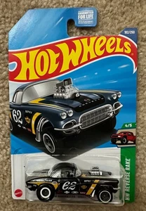 2025 Hot Wheels Super Treasure Hunt '62 Corvette Gasser ~ J Case - Picture 1 of 5