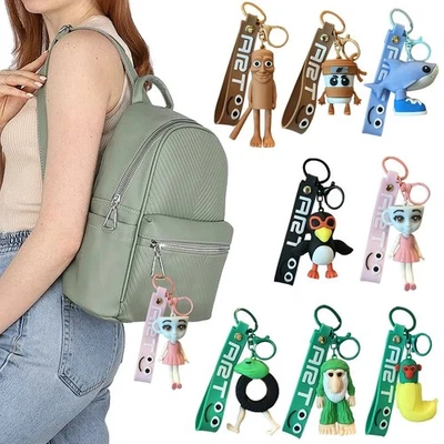 Tung Tung Sahur Italian Brainrot Wooden Stick Keychain Pendant Keyring Best Gift - Image 1 of 4