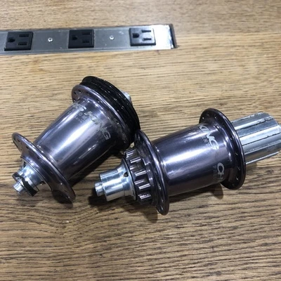 Conjunto de cubos de disco Pewter Chris King QR 100mm dianteiro 135mm cubos de disco traseiros MTB 32h - Imagem 1 de 4