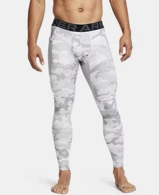 Under Armour Men's Cold Gear Infrared Camo Print Compression Leggings MSRP $80 - Image 1 of 4