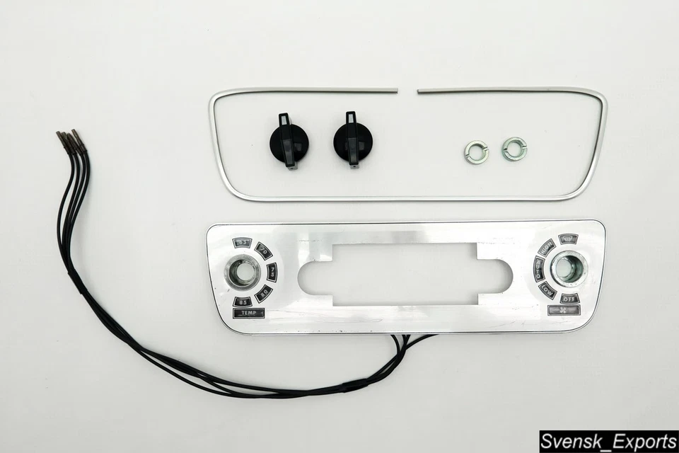 Jaguar XJ Series 2 74-79 HEATER CONTROL RADIO TRIM CONSOLE SWITCH PANEL XJ6 XJ12 Foto 1 de 3