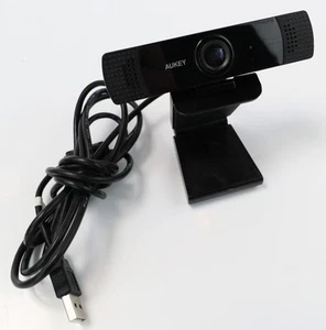Webcam Aukey PC-LM1E FHD - Full HD - 1080p-30FPS - 2 mégapixels - USB 2.0 Type-A - Photo 1/3