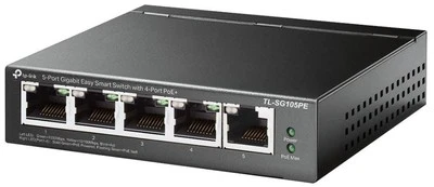 TP-LINK - 5 Port Suis Gigabit Pintar dengan PoE+ - Image 1 of 3