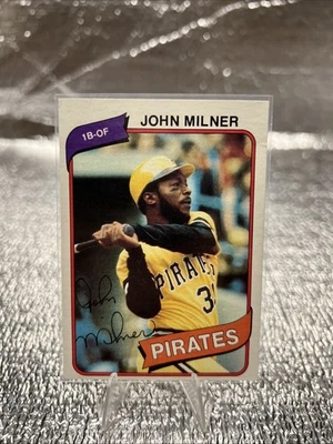 1980 Topps Baseball- John Milner #71 ⚾️ - Image 1 of 4