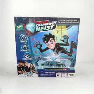 Spy Code Mission Diamond Heist Game Speed Dexterity Teamwork by Yulu - Brand New - Picture 1 of 2