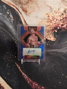 2022 Panini Select WWE Austin Theory Signatures Blue Prizm /49 - Picture 1 of 2