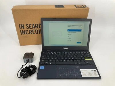 Asus VivoBook L210MA N4020 4GB 128GB BT5 WiFi6 11.6W W11H L210MA-DS04 ✅❤️️✅❤️️ - Image 1 of 4