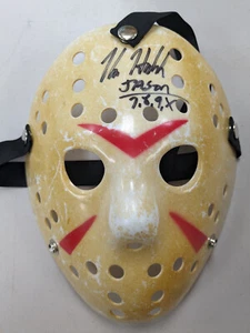 MASCHERA KANE HODDER firmata Jason Voorhees 7,8,9,X venerdì 13 autografo JSA COA - Foto 1 di 2