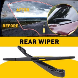 Rear Wiper Arm & Blade Black Fits 2005-2014 Nissan Murano S Sport Utility 4 Door - Picture 1 of 19
