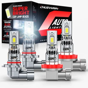 FOR Subaru Forester 2009-2018 LED Bombillas de luz alta/baja Combo Blanco - Picture 1 of 12