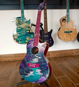 Lindo B-STOCK Ryokou Electro Acoustic Guitar (Nylon, Cosmetic Imperfections) - Picture 1 of 9