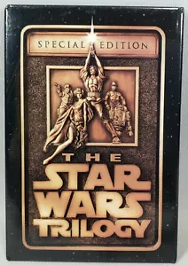 Vintage STAR WARS Trilogy Pin / Button | 1996 Promo - Picture 1 of 2