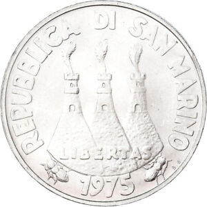 [#1033776] Münze, San Marino, 500 Lire, 1975, Rome, UNZ, Silber, KM:47