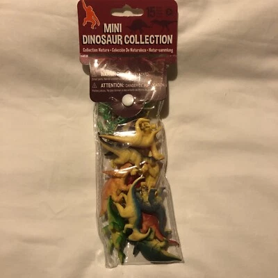Wild Republic Mini Dinosaur Collection 15 Pieces - Image 1 of 4