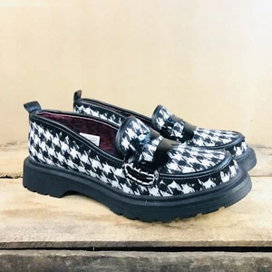 Irregular Choice Old Dawg Loafers Womans US9 UK6.5-7 EU40 Black White - Picture 1 of 10