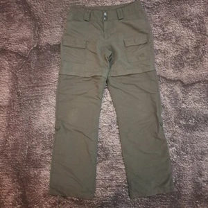 The North Face Womens Convertible Pants Shorts Size 2 Grey - Picture 1 of 8