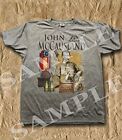 John McCausland, Confederate Army ash color Civil War themed t-shirt.