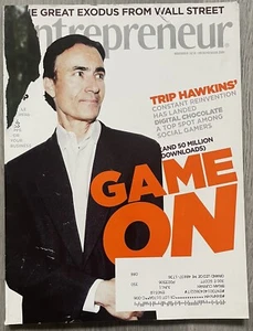 November 2010 ENTREPRENEUR magazine ~ Trip Hawkins, Digital Chocolate - Picture 1 of 1