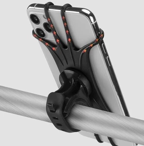 ROCKBROS Soporte Universal de Silicona para Bicicleta Soporte de Montaje Teléfono Soporte Fijo - Imagen 1 de 19