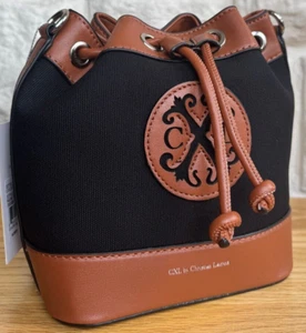 BNWT, CXL by CHRISTIAN LACROIX 'PAULINA' MINI DRAWSTRING BUCKET CROSS BODY BAG - Picture 1 of 8