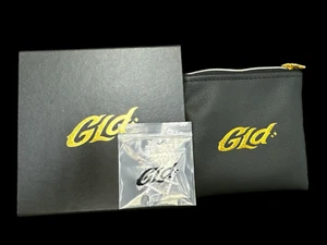 Orecchini croce borchiata diamanti Gld Shop in oro bianco nuovi - Foto 1 di 4