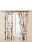 Vantona victoria floral curtains with free tiebacks | fully lined drapes for
