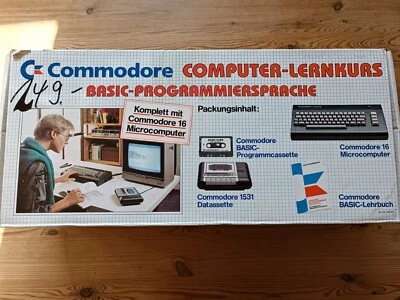 Commodore C16 Paket: Computer-Lernkurs Basic - Bild 1 von 4