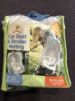 Goldbug Car Seat & Stroller Netting  See-Through Mesh Outdoor Insect Protection - Image 1 of 4