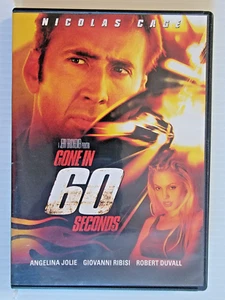 Gone in 60 Seconds (DVD, 2000) Nicolas Cage Angelina Jolie - Picture 1 of 1