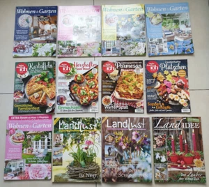 LandIdee Wohnen & Garten Zeitschriften Sammlung 2023 - 2024 meine Familie & ich - Bild 1 von 7