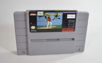 Waialae Country Club Super Nintendo Snes Ntsc Genuine Original (USA Video Game) - Image 1 of 4