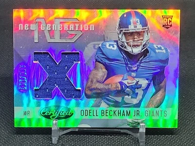 2014 Certified New Generation Materials #NGOB Odell Beckham Jr. /599 - Image 1 of 2