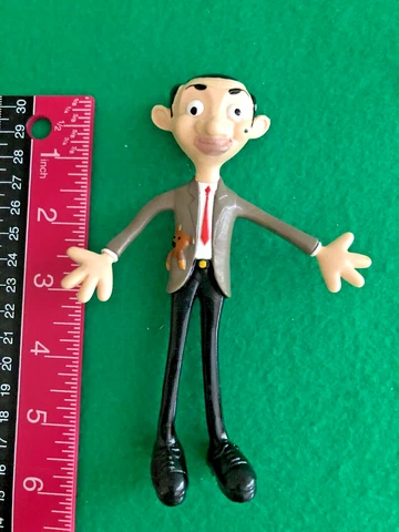 Mr. Bean 6" Bendy Action Figure Toy Bendie Tiger Aspects NJ Croce Co. Atkinson Cover