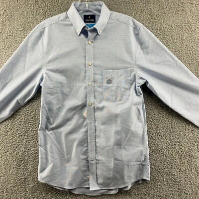 Stafford Coolmax Oxford Reg Fit Shirt PLAID S 14-14.5 (32-33) MSRP $60 Men's - Image 1 of 4
