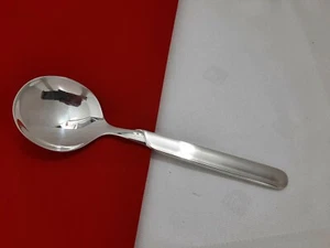 WMF ONDA 1 cuchara de crema cuchara de taza cuchara de taza de sopa años 90 plata EXCELENTE - Imagen 1 de 7
