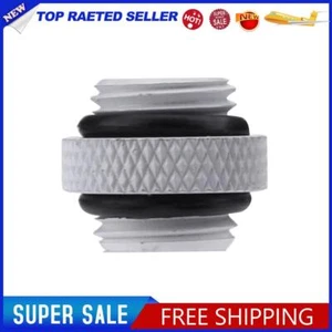 G1/4 Dual External Thread Hose Connector for PC Water Cooling System(White) - Afbeelding 1 van 4