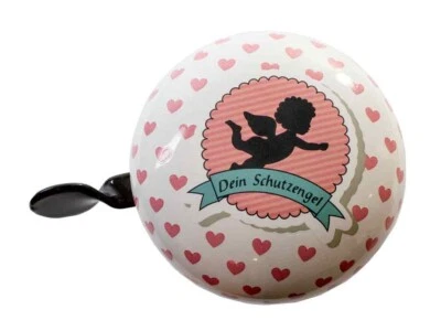 Fahrradklingel bbeBell Ding Dong "Dein Schutzengel", XXL Ø 80mm, Bike Bell - Bild 1 von 3