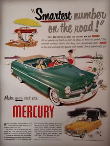 1949 LIFE Ad Advertisement Make Your Next Car a MERCURY Convertible! - Picture 1 of 1