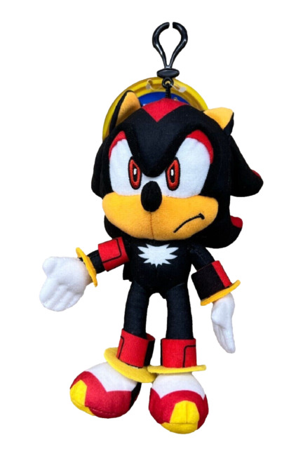 Sonic X The Hedgehog Black Shadow 20 Plush Stuffed Toy Network Figure Large