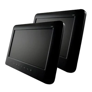 Vission AM-90ASD Piano 9" Dual LED Active Headrest W/Single DVD/USB/SD - Foto 1 di 11