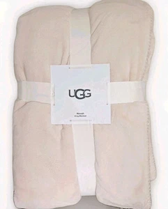 UGG Novah KING SIZE Bettdecke HIMALAYAN SALT 110" x 96" So Soft Blush Pink NEU - Bild 1 von 6