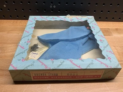 Madame Alexander BRENDA STARR #0921 12” Muñeca Vestido Azul Con Zapatos Negros Conjunto Foto 1 de 4