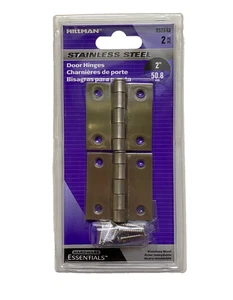 Hillman Hardware Essentials Türscharniere Edelstahl 2" 852843 2 Stück - Bild 1 von 2