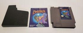 Solstice NES Game The Quest for the Staff of Demnos Nintendo Game + Manual