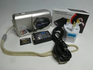 Cámara CCD Olympus Mju Digital 410 4 MP 3x probada para todo clima y 128 MB XD - Imagen 1 de 11